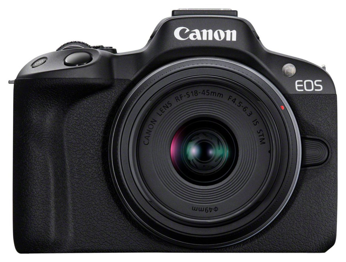 Canon EOS R50 Mirrorless Camera with RF-S 18-45mm Lens