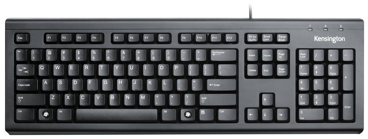 Kensington ValuKeyboard Wired Keyboard