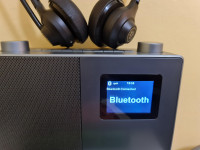 Headphones on my Internet radio , JLab GO Work