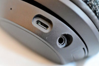 USB-C is the standard nowadays, and it's nice to see a wired option in case batteries run out , Belkin Soundform Adapt