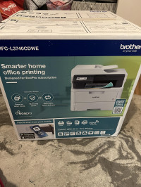Has free trial on box , Brother MFC-L3740CDWE