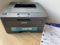 Reasonable size and feels robust and good quality. , Brother HL-L2400DWE