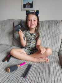 Dyson Toy Hairdryer and Straighteners Set