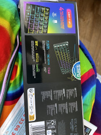 Back of box , STEALTH Light-Up Mini