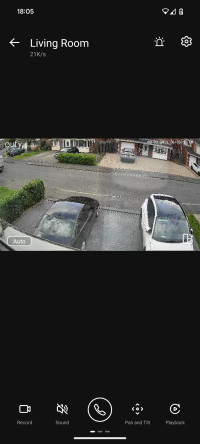 Pointing outside, good quality , eufy C220