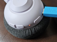Charging cable connected, light goes off once charged. , JLab GO POP