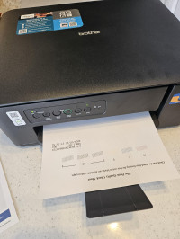 Initial setup print , Brother DCP-J1260W