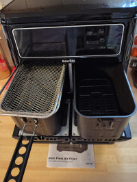 Use the mesh tray for crispy stuff like chips and nuggets , Breville Halo Flexi VDF130