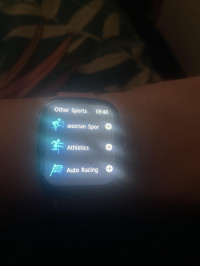 Good range of sporting activities to track and monitor , Reflex Active Interchangeable Strap Calling Smart Watch