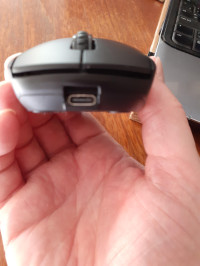 USB-C charging port