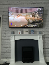 My new TV , Bush 65UT24SB