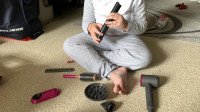 Dyson Toy Hairdryer and Straighteners Set