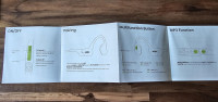 Instruction leaflet , Shokz OpenSwim Pro