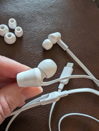 Angled ear bud