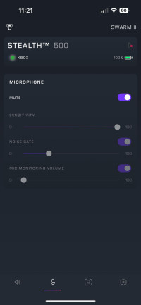 iOS app , Turtle Beach Stealth 500