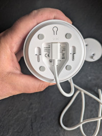 This is where the cable inserts into the camera , eufy C220