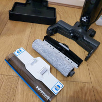 Roller Brush and Parts Which Require Cleaning After Use. , Bissell CrossWave HF3 Cordless