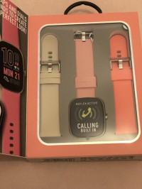 Reflex Active Interchangeable Strap Calling Smart Watch