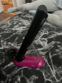 Hair straighteners also has its own stand , Dyson Toy Hairdryer and Straighteners Set