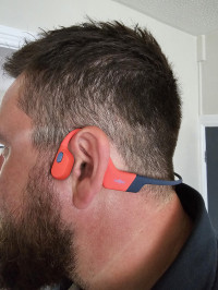 How they fit , Shokz OpenSwim Pro