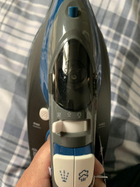 Steam buttons , Russell Hobbs 27090 Titanium Carbide