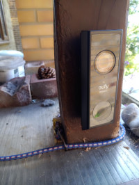 Attached to the beam outside , eufy E340