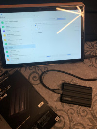 Connected to one of my tablets