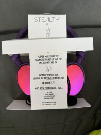 Headset packaging , STEALTH C6-100 STRIKE